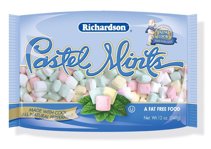 Richardson Pastel Mints, 12 Ounce -- 12 Per Case