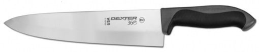 Dexter Russell Cooks Knife With Black Handle, 8 Inch -- 6 Per Case