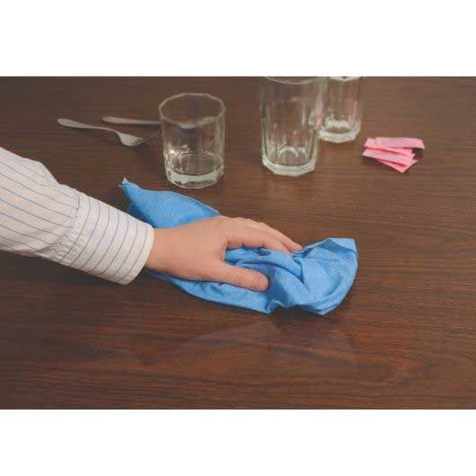 Atlantic Mills Blue Medium Weight Wipe, 13.5 X 24 Inch, 150 Count -- 150 Per Case