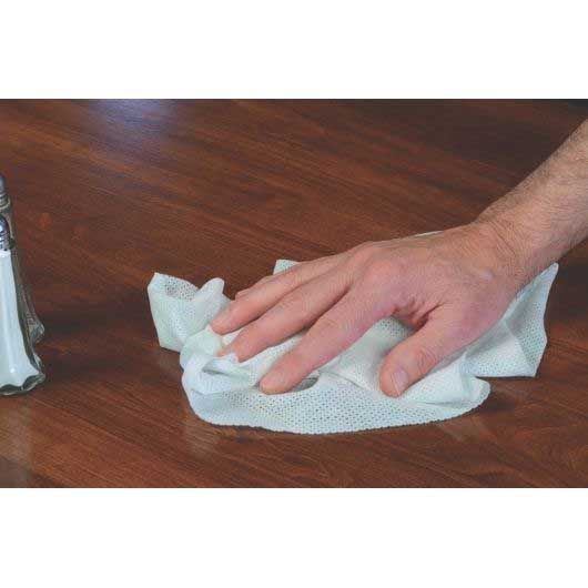 Atlantic Mills White Medium Weight Cleaning Wipe, 150 Count -- 150 Per Case