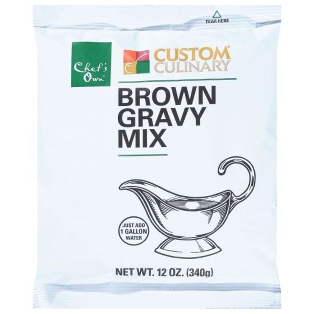 Chef's Own Brown Gravy Mix, 12 Ounce -- 8 Per Case
