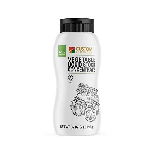 True Foundations Liquid Vegetable Stock Concentrate, 2 Pound -- 6 Per Case