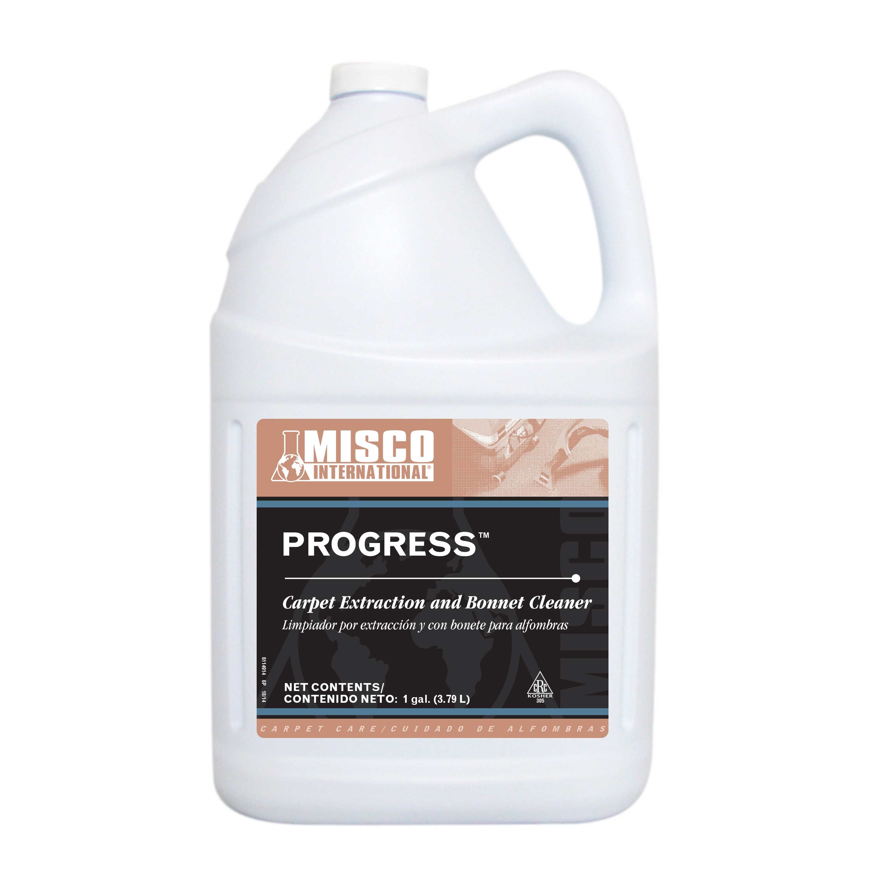 Misco Progress Carpet Cleaner, 1 Gallon -- 4 Per Case