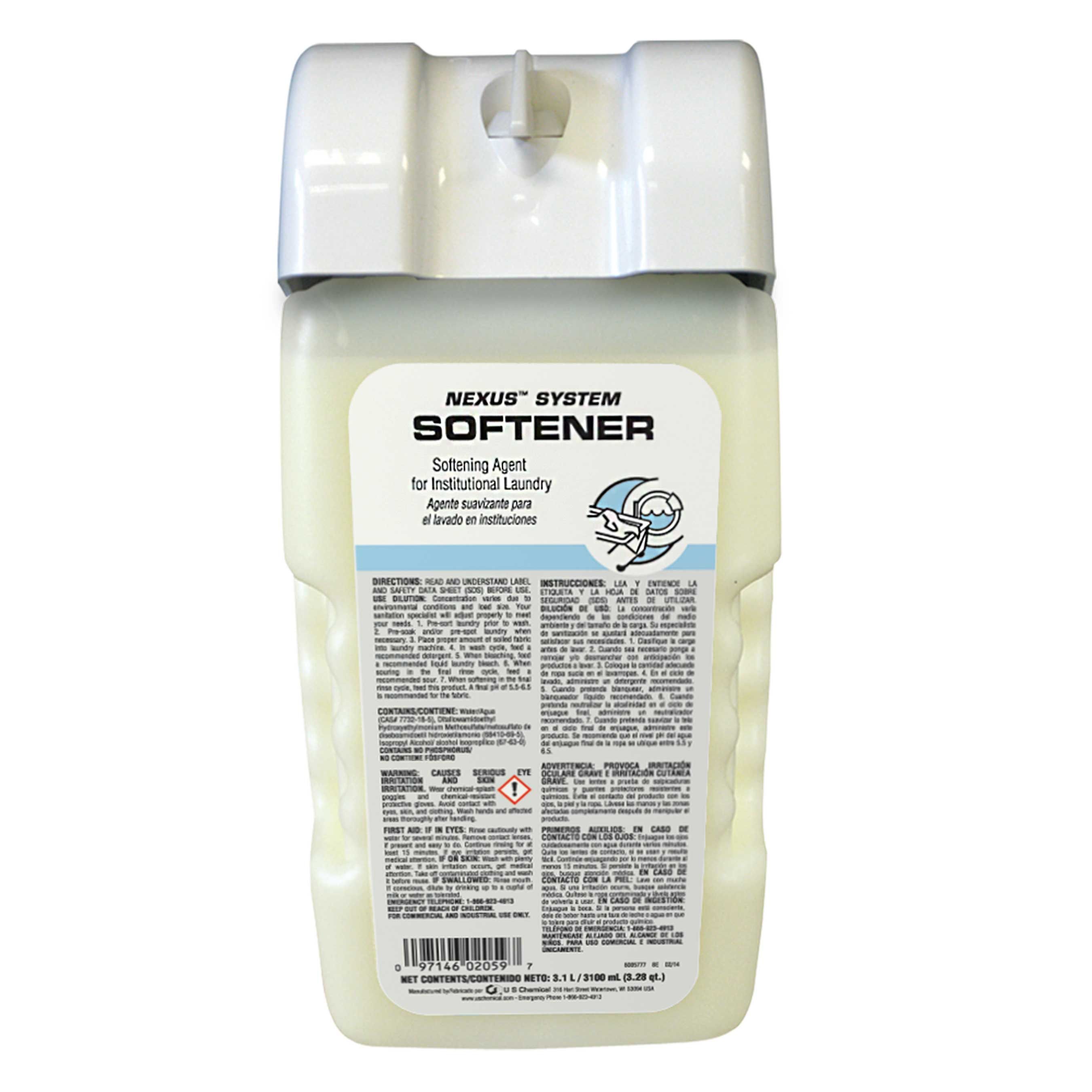 Nexus System Softener Laundry Concentrate, 3100 Ml -- 2 Per Case