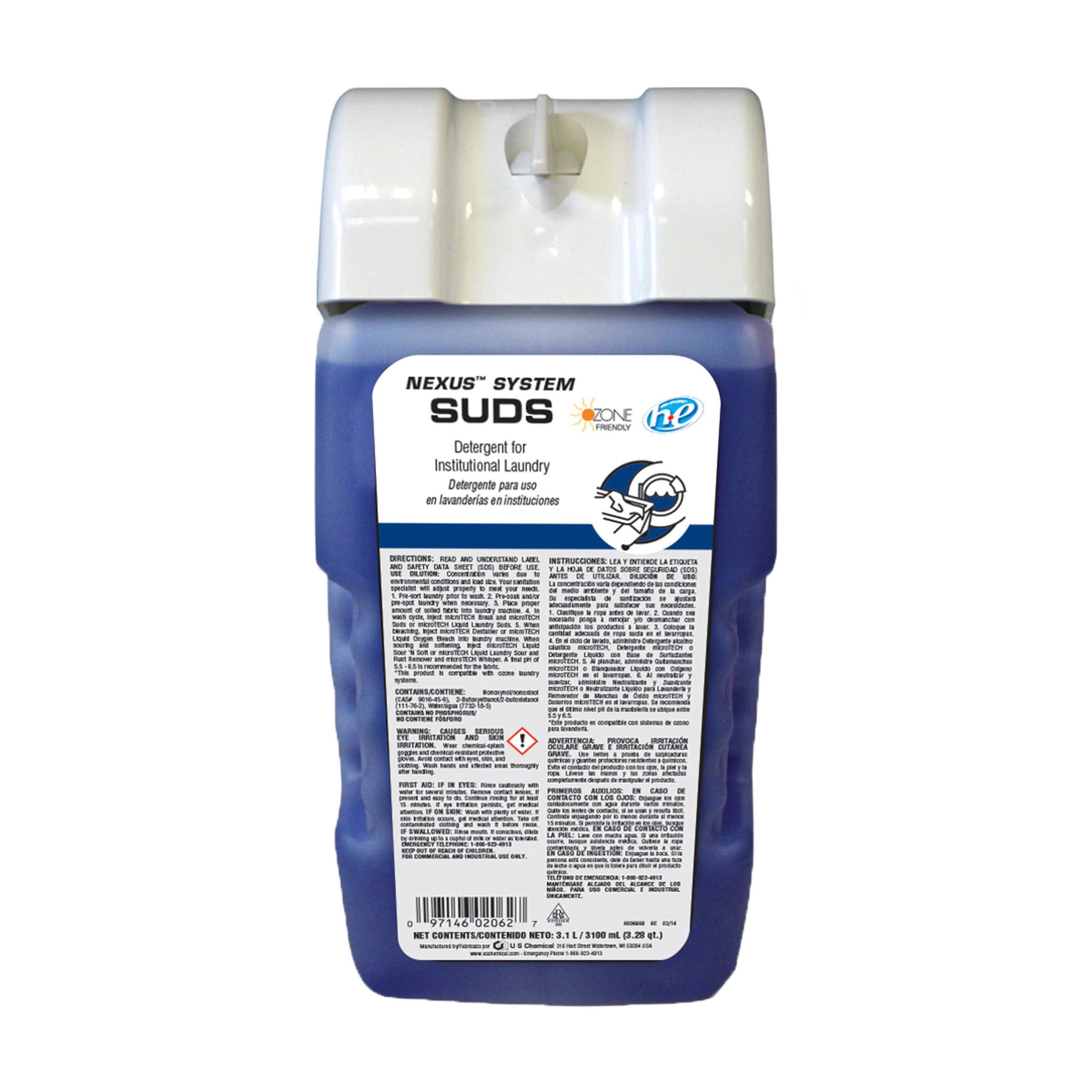 Nexus Suds Detergent Laundry Concentrate, 3100 Ml -- 2 Per Case