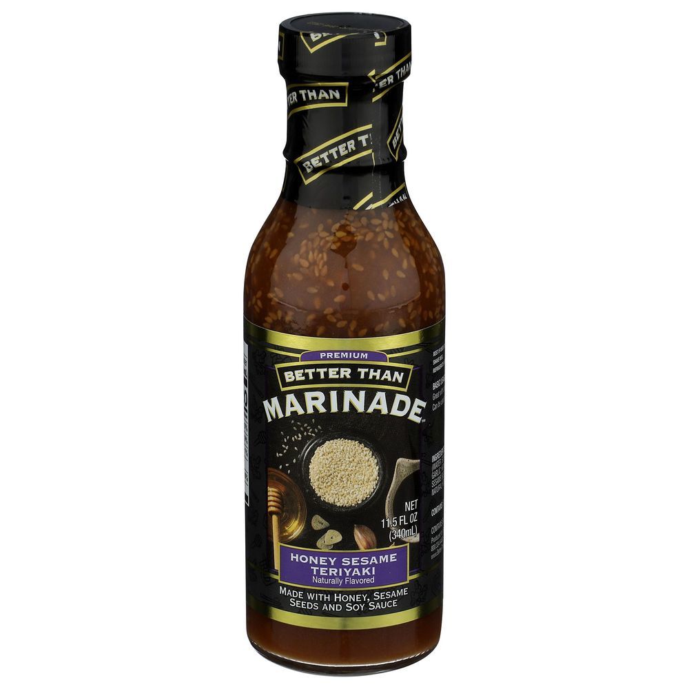 Better Than Marinade Premium Honey Sesame Teriyaki Marinade, 11.5 Ounce -- 6 Per Case
