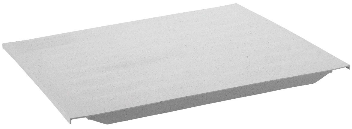 Cambro Speckled Gray Solid Plate For Camshelving Rack, 21 X 18 Inch