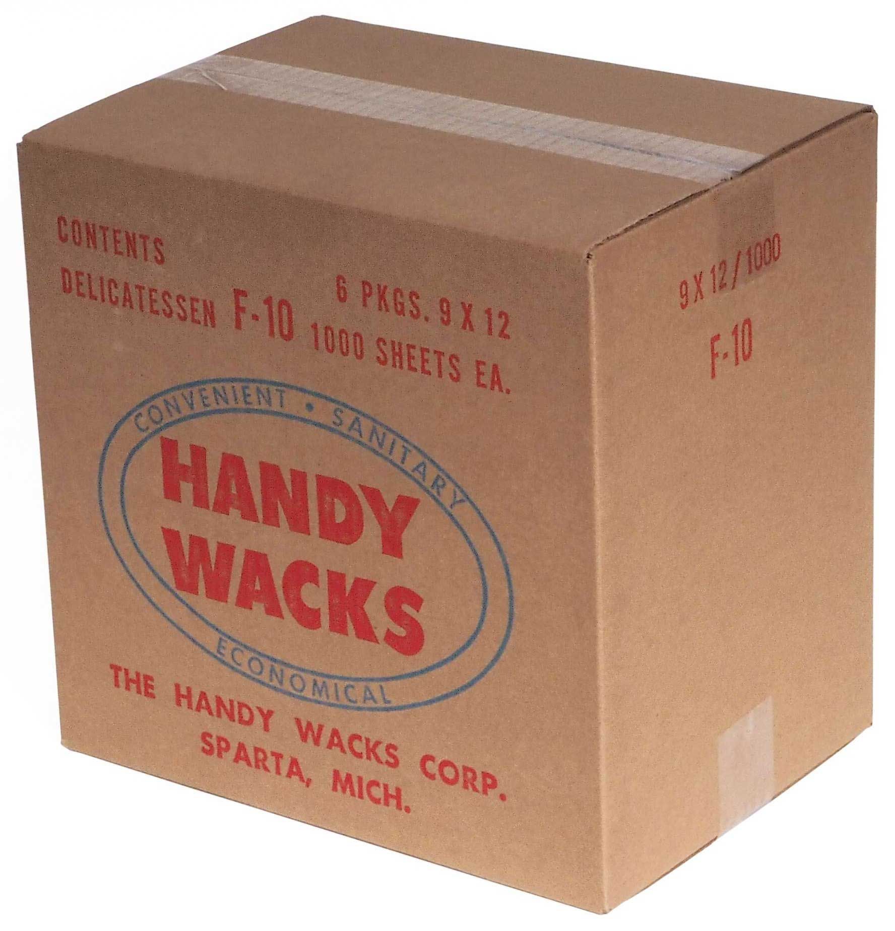 Handy Wacks Pizza Box Liner, 9 X 9 Inch, 1000 Count -- 6 Per Case