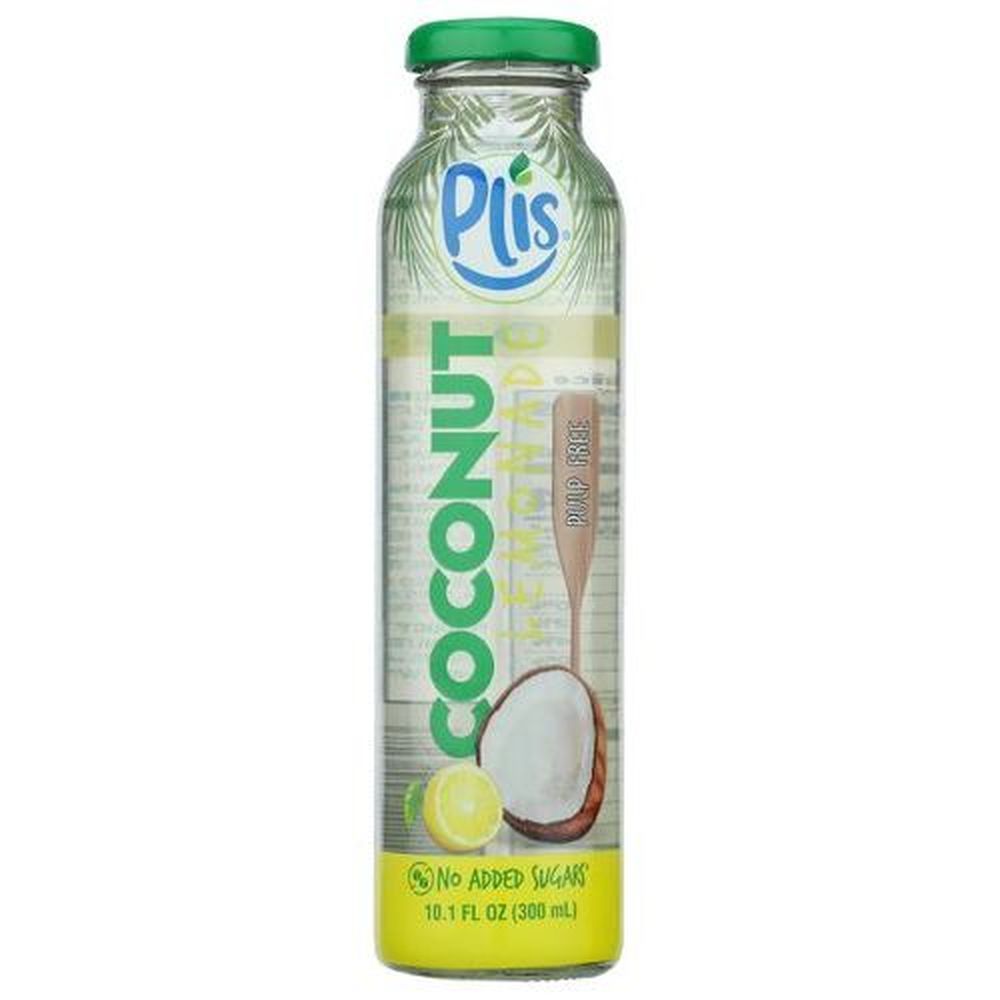 Plis Pulp Free Coconut Lemonade, 10.1 Fluid Ounce -- 12 Per Case
