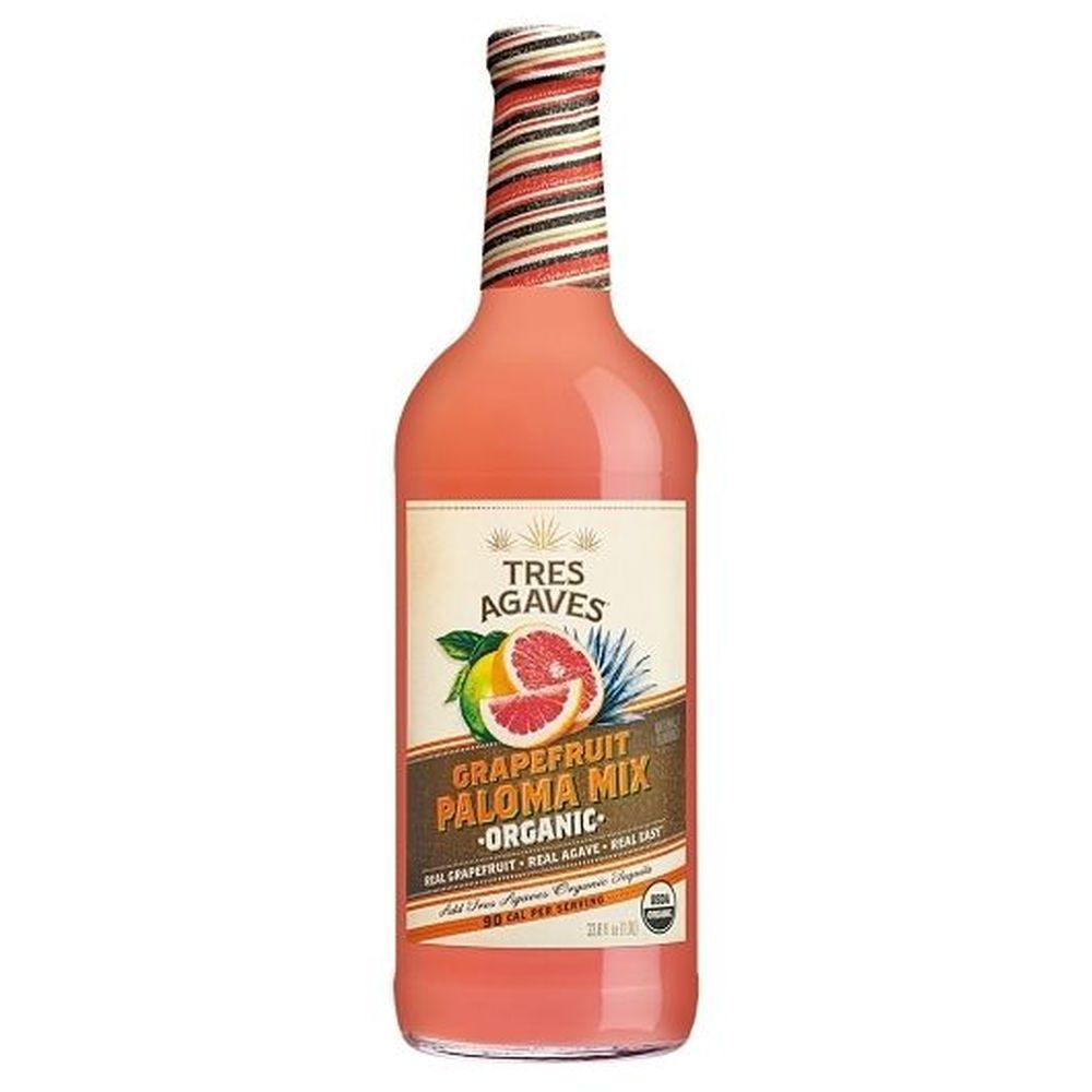 Tres Agaves Organic Grapefruit Paloma Mix, 12 Count
