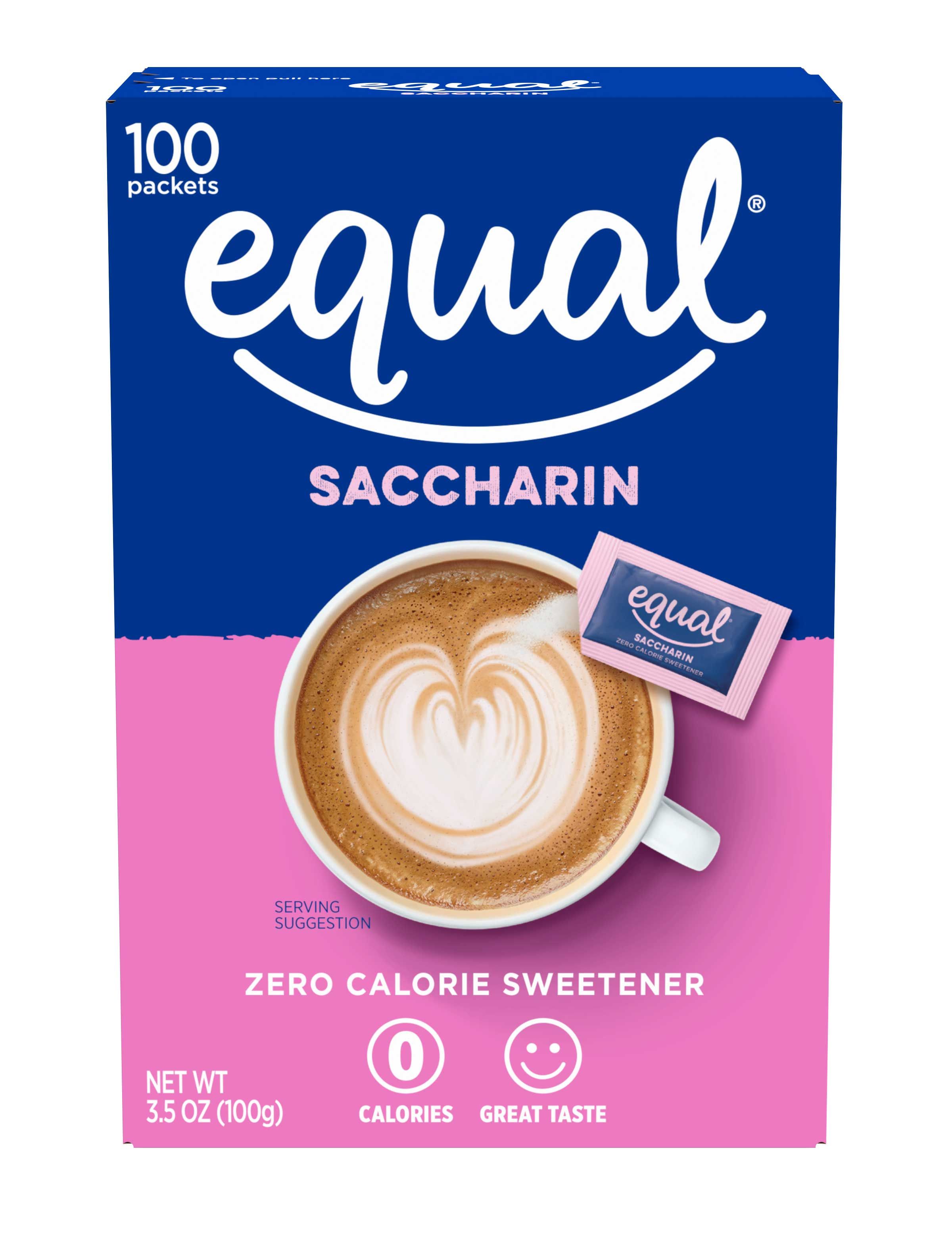 Equal Pink Single Serve Packet Sweetener -- 2000 Per Case