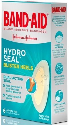 Band-aid Hydro Seal Blister Heel Bandage, 6 Count -- 24 Per Case