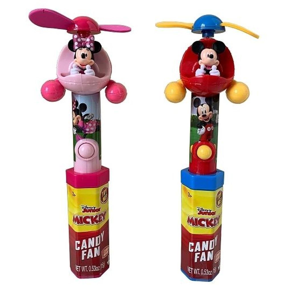 Candyrific Disney Assorted Character Fan Candy, 0.53 Ounce -- 72 Per Case