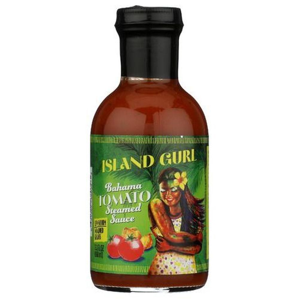 Island Gurl Bahama Tomato Steamed Sauce, 12 Ounce -- 12 Per Case