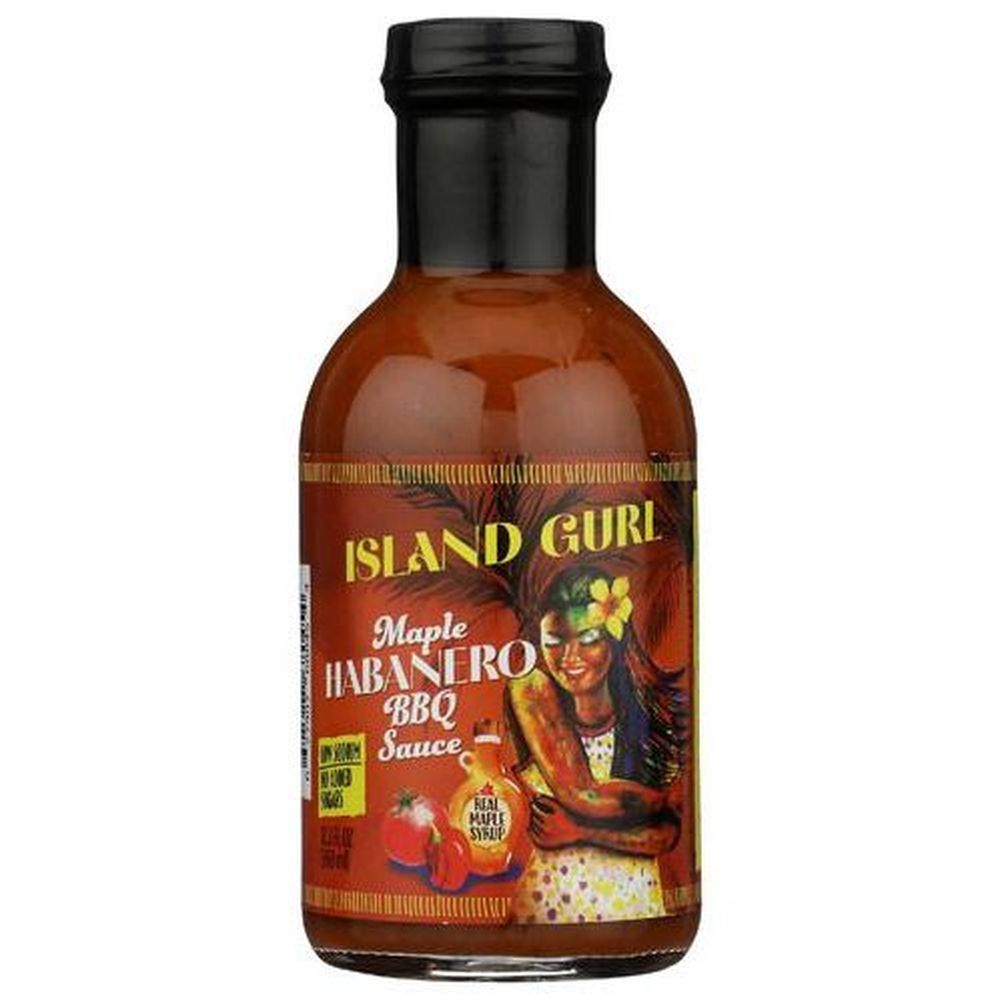 Island Gurl Maple Habanero Bbq Sauce, 12 Ounce -- 12 Per Case