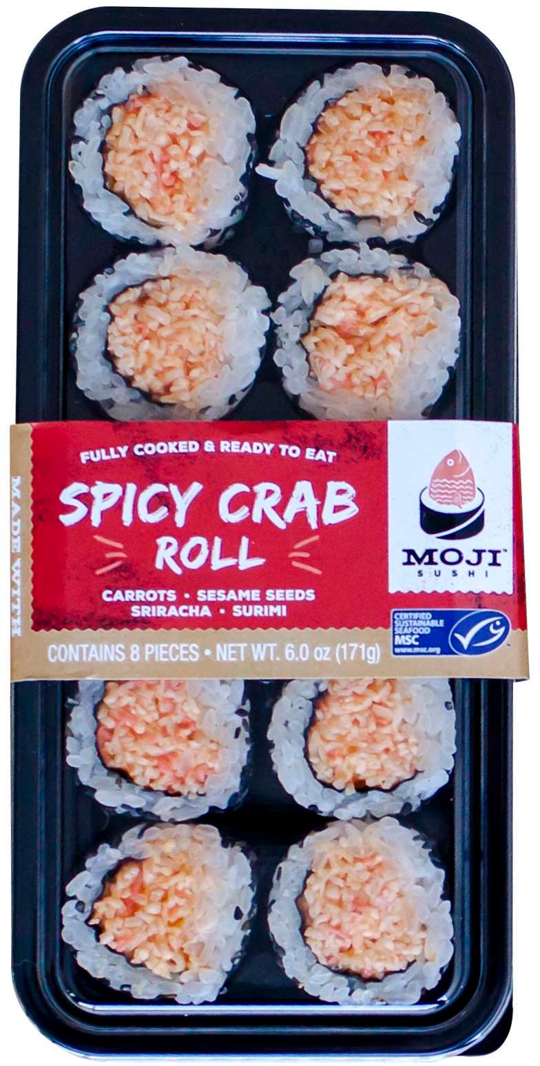 Moji Sushi Spicy Crab Roll, 6 Ounce -- 4 Per Case