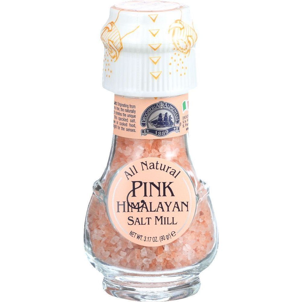 Drogheria And Alimentari All Natural Pink Himalayan Salt Mill, 3.17 Ounce -- 6 Per Case