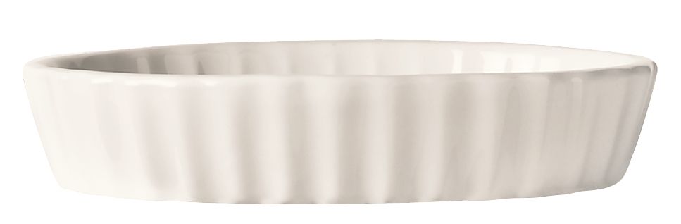 World Tableware Inc Bedrock Ovenware Bright White Creme Brulee, 6 Ounce Oval -- 24 Per Case