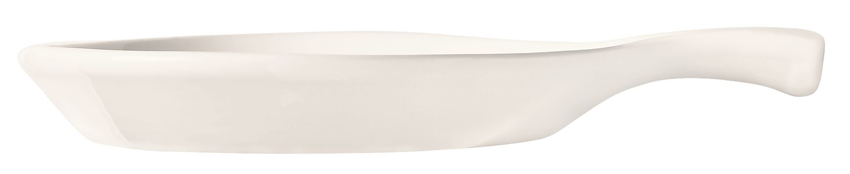 World Tableware Bedrock Ovenware Bright White Handled Skillet, 12 Ounce -- 12 Per Case