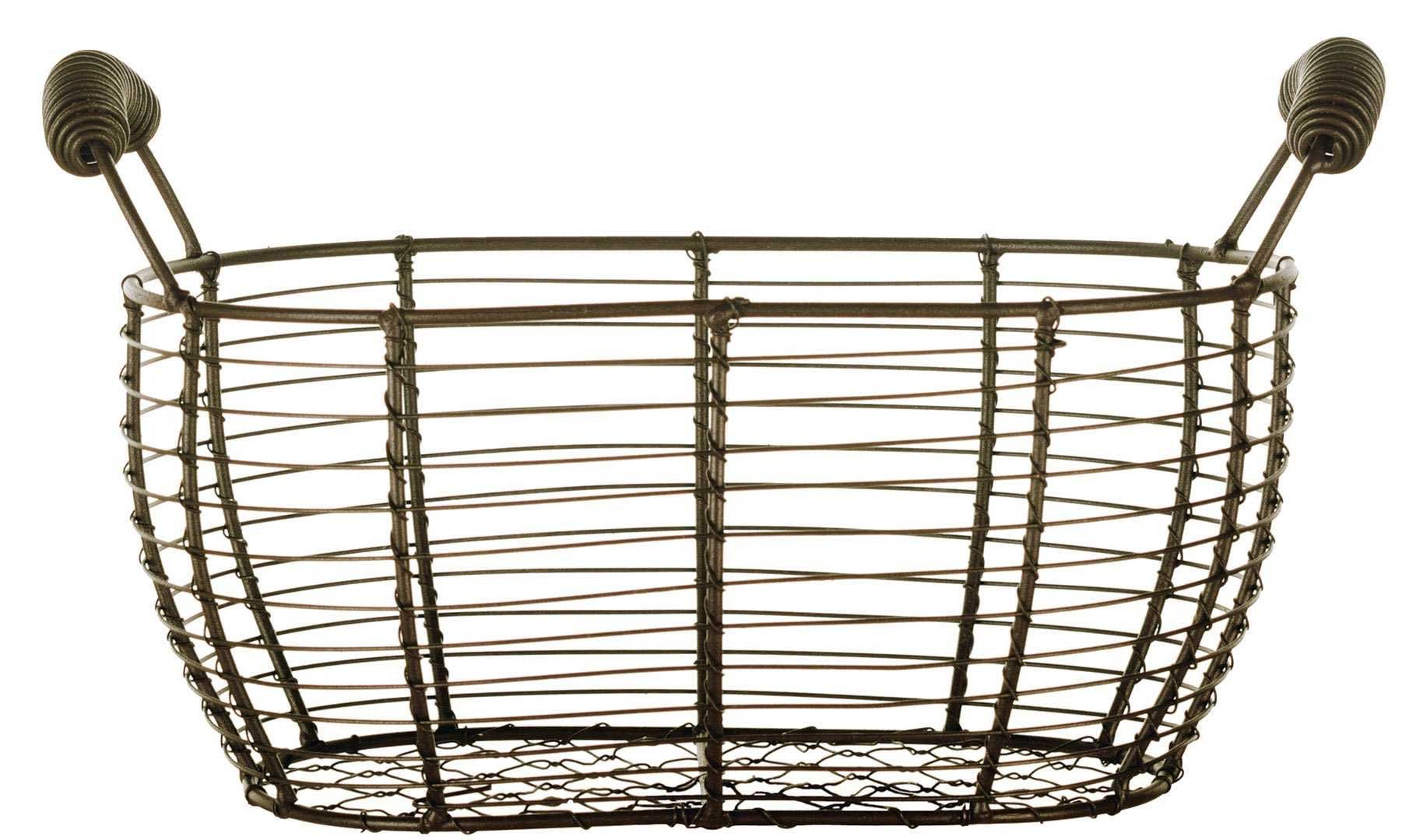 World Tableware Country Wire Bread Basket With Handles, 11.5 X 6.25 Inch -- 12 Per Case