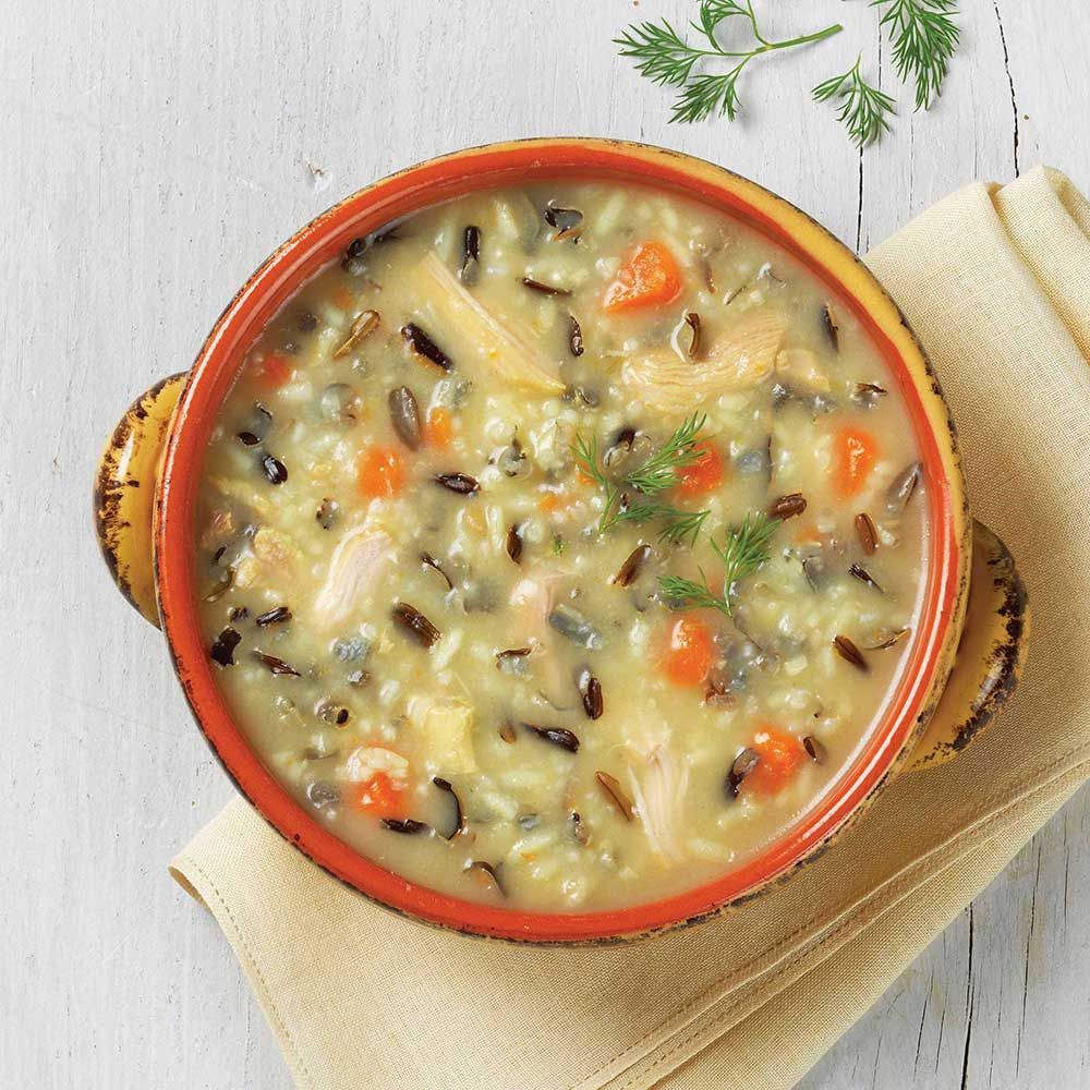 Soup Supreme Chicken With Wild Rice Soup, 4 Pound -- 4 Per Case