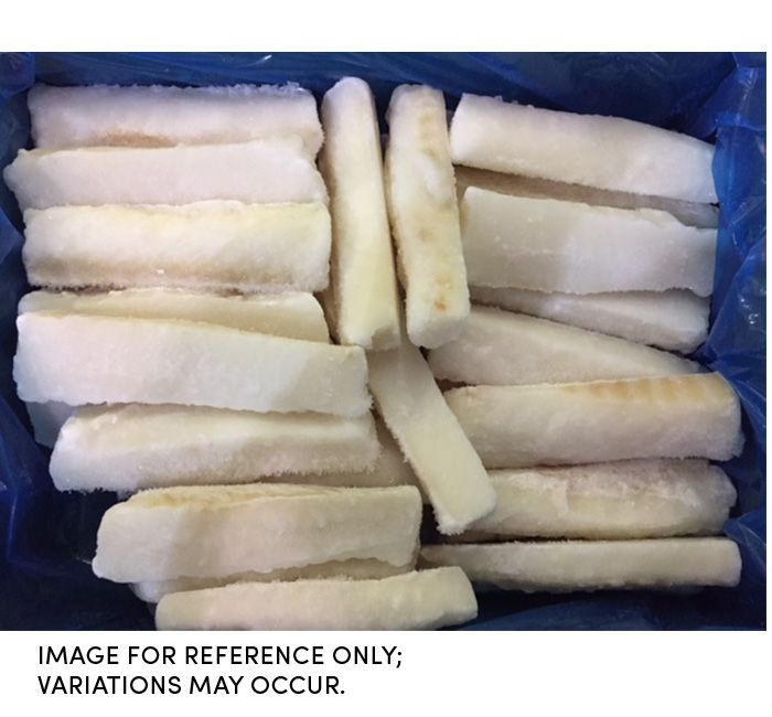 Commodity Frozen Seafood Pacific Loin Cod, 6 Ounce, 10 Pound