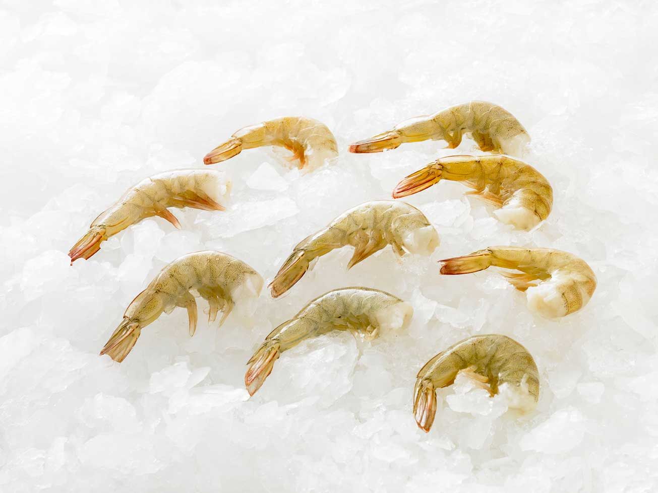 Harbor Seafood Headless Shell On Black Tiger Shrimp, 4 Pound -- 6 Per Case
