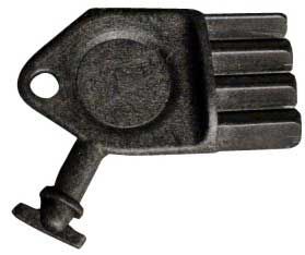 San Jamar Black Skeleton Keys