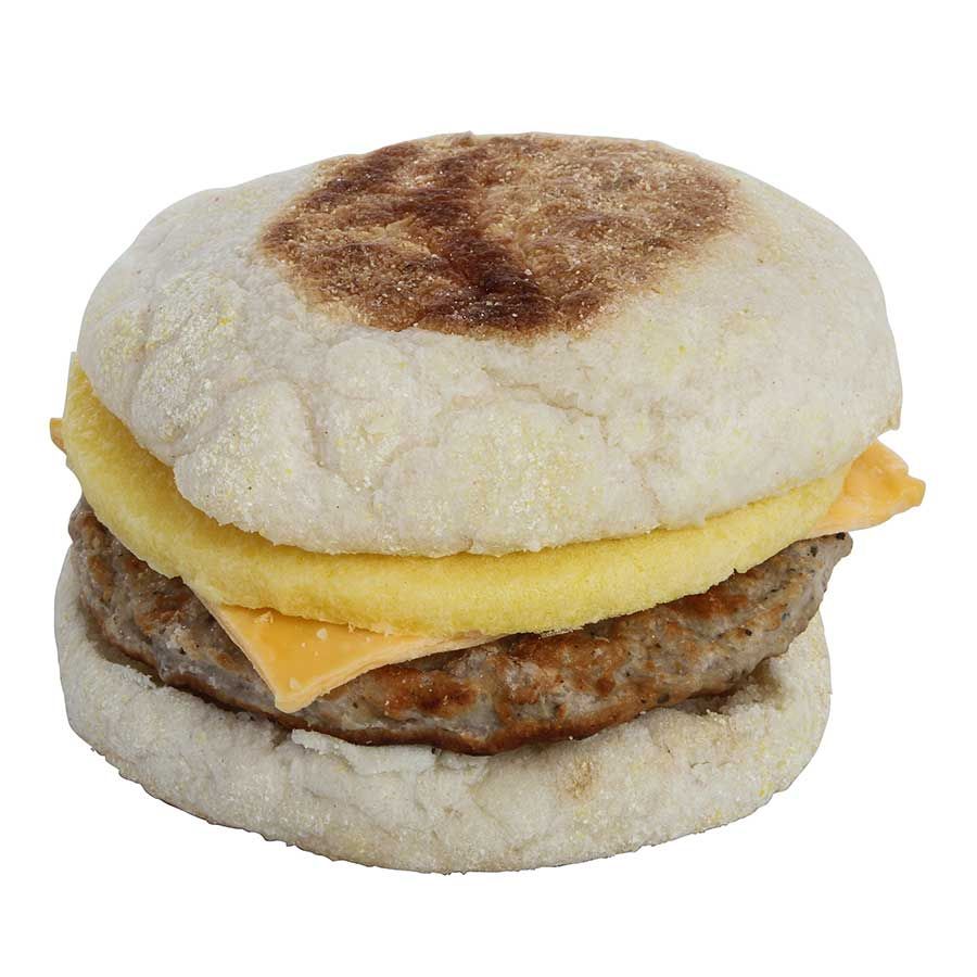 Day'n Night Bites Country Sausage Muffin With Egg And Cheese, 4.9 Ounce -- 12 Per Case