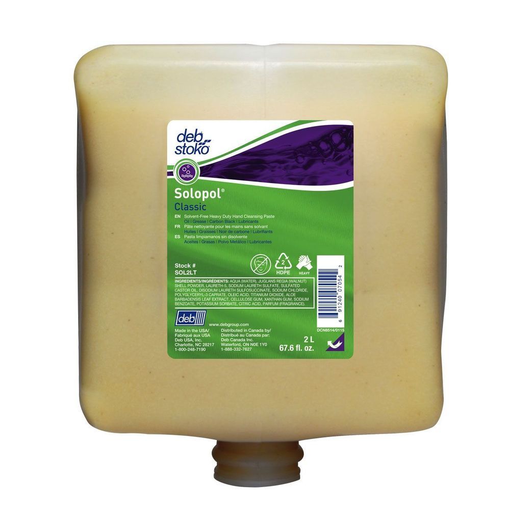 Sc Johnson Professional Solopol Classic Heavy Hand Cleaner Cartridge, 2 Liter Capacity -- 4 Per Case