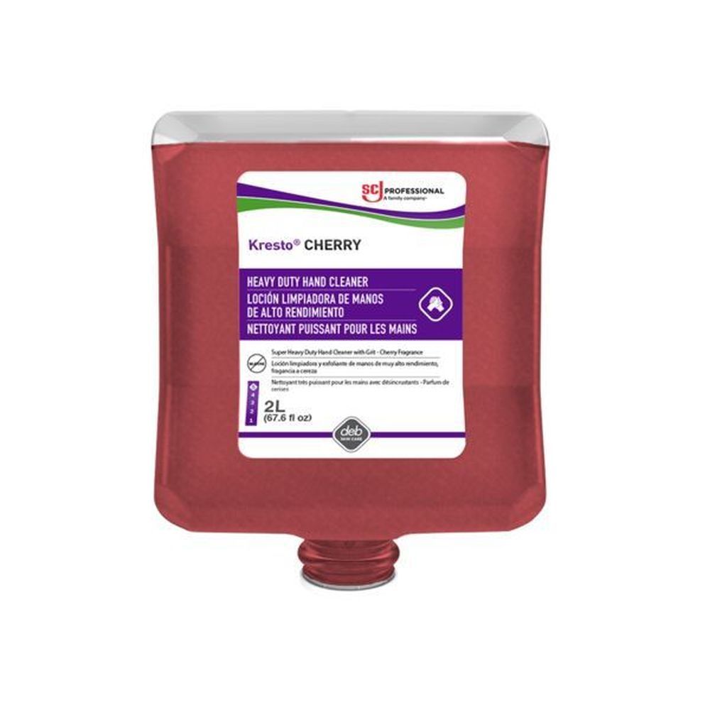 Sc Johnson Professional Kresto Cherry Super Heavy Duty Hand Cleanser, 4 Liter Capacity -- 4 Per Case