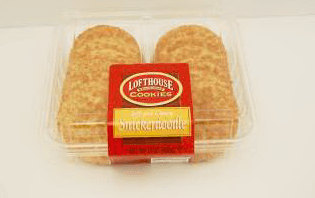 Lofthouse Traditional Wire Cut Soft And Chewy Snickerdoodle Cookie, 15 Ounce -- 12 Per Case