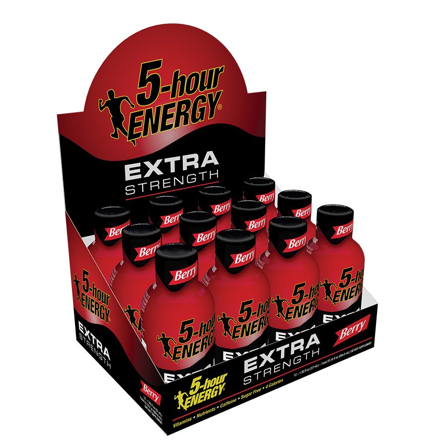 5 Hour Energy Extra Strength Shot, 12 Count -- 4 Per Case