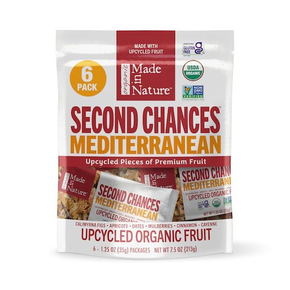 Made In Nature Organic Second Chances Mediterranean Dried Upcycled Fruit, 1.25 Ounce -- 6 Per Case