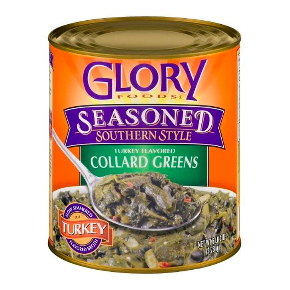 Glory Foods Turkey Collard Green, 98 Ounce -- 6 Per Case