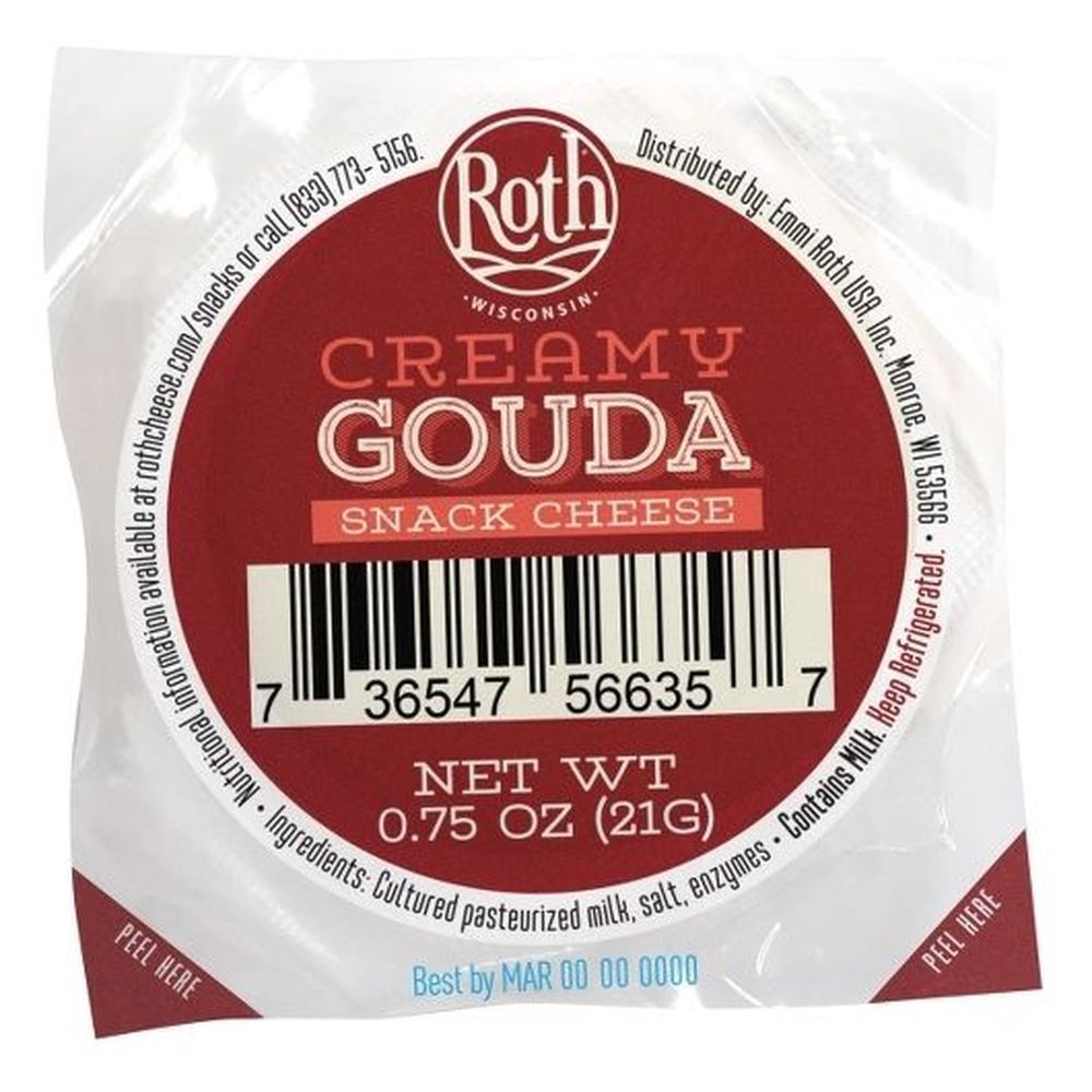Roth Creamy Gouda Snack Cheese, 4.5 Ounce -- 12 Per Case