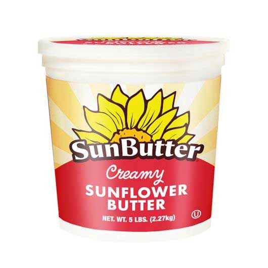 Sunbutter Creamy Sunflower Seed Spread, 5 Pound -- 1 Each