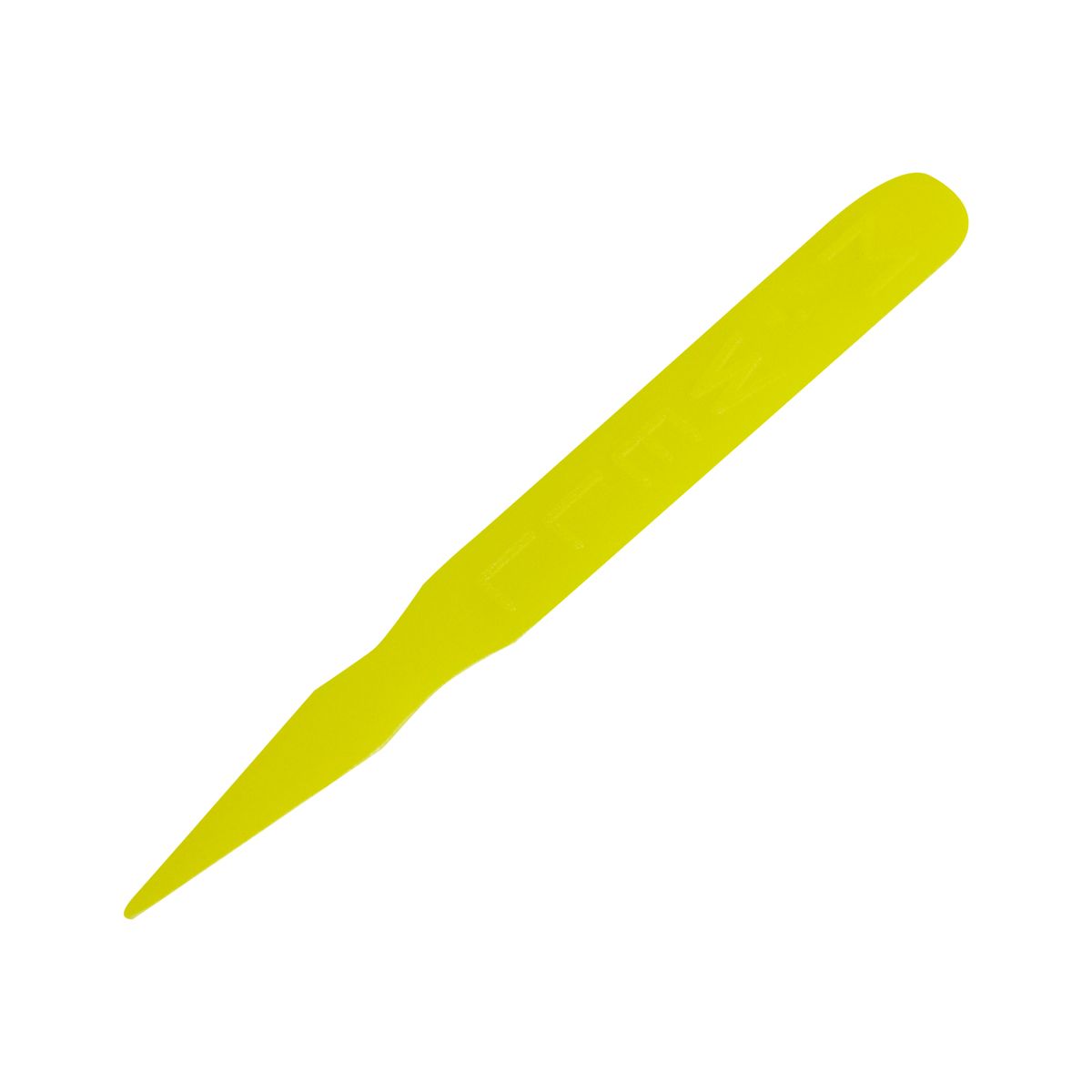 Handgards Yellow Medium Well Disposable Plastic Steak Marker -- 2000 Per Case
