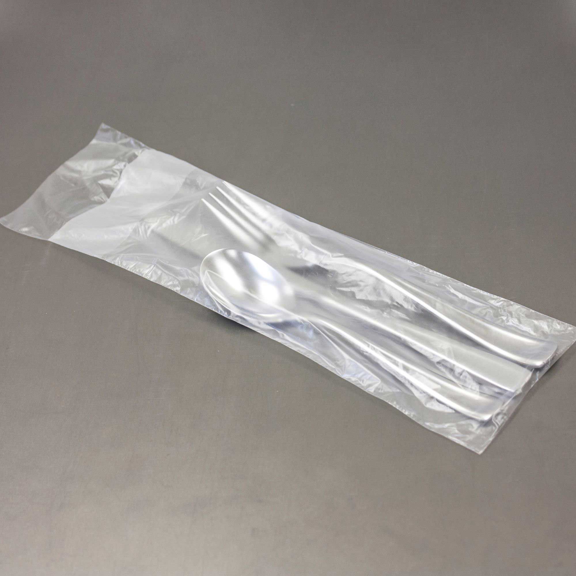 Tuffgards High Density 3.5 Inch X 10.75 Inch Flat Pack Silverware Bag, 2000 Count -- 2000 Per Case