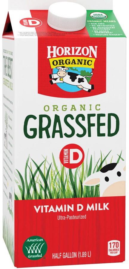 Horizon Organic Grassfed Whole Milk, 64 Ounce -- 6 Per Case