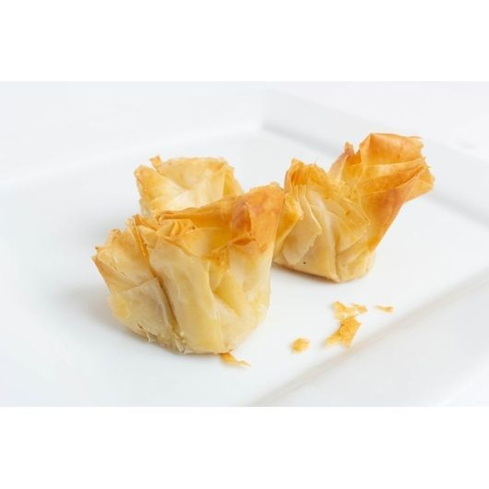 Holiday Foods Pear And Brie Phyllo Crisp Purse, 100 Count