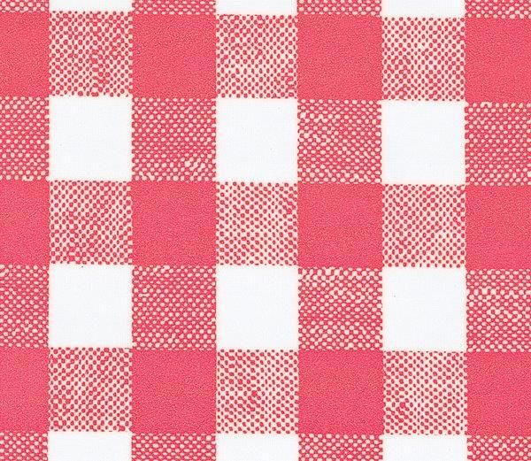 Marko Classic Series Gavin Check Red Table Cover Roll