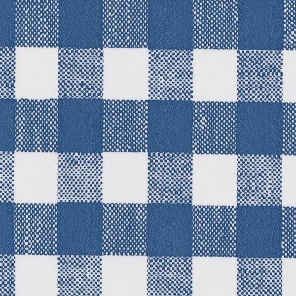 Marko Classic Series Gavin Check Blue Table Cover Roll