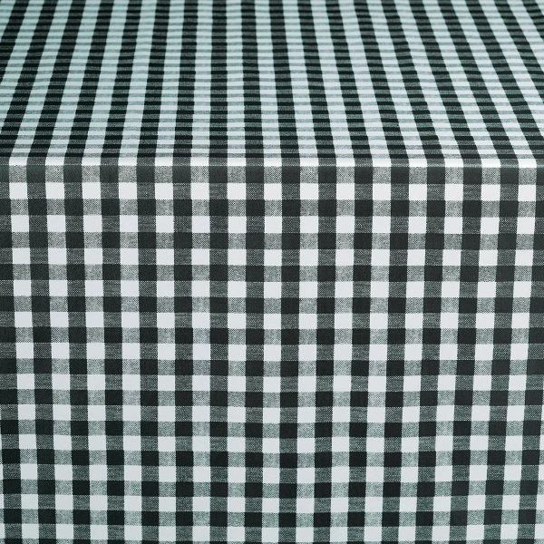 Marko Classic Series Gavin Check Black Table Cover Roll