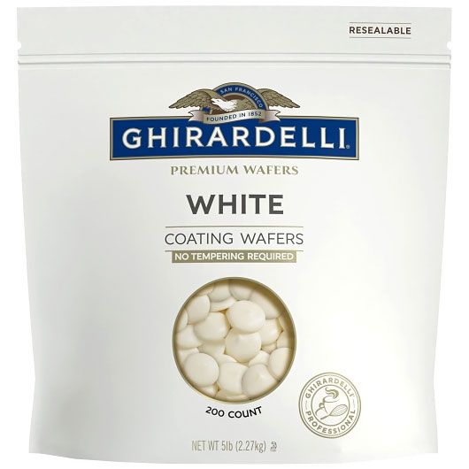 Ghirardelli White Coating Wafers, 5 Pound -- 2 Per Case