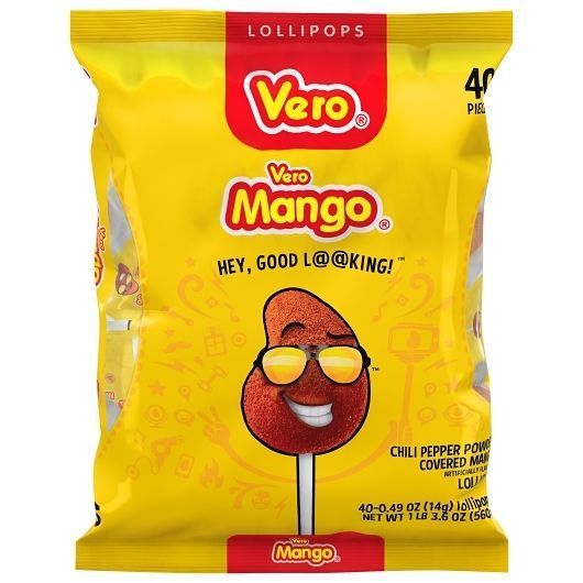 Vero Elotes Mango And Chili Lollipop -- 280 Per Case