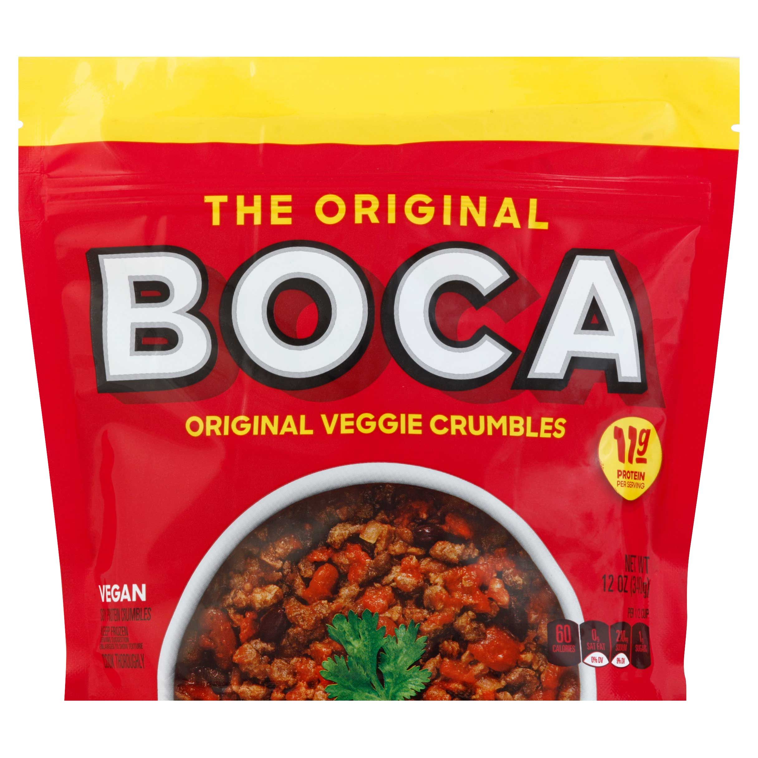 Boca Veggie Ground Crumbles, 10 Ounce -- 12 Per Case