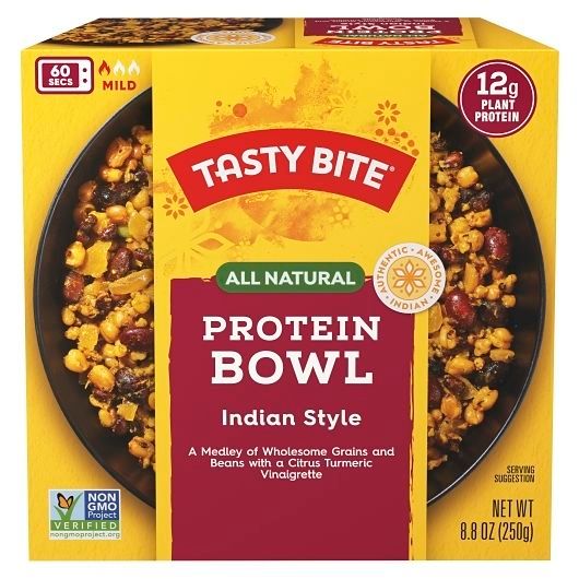 Tasty Bite Indian Style Protein Bowl, 250 Gram -- 6 Per Case