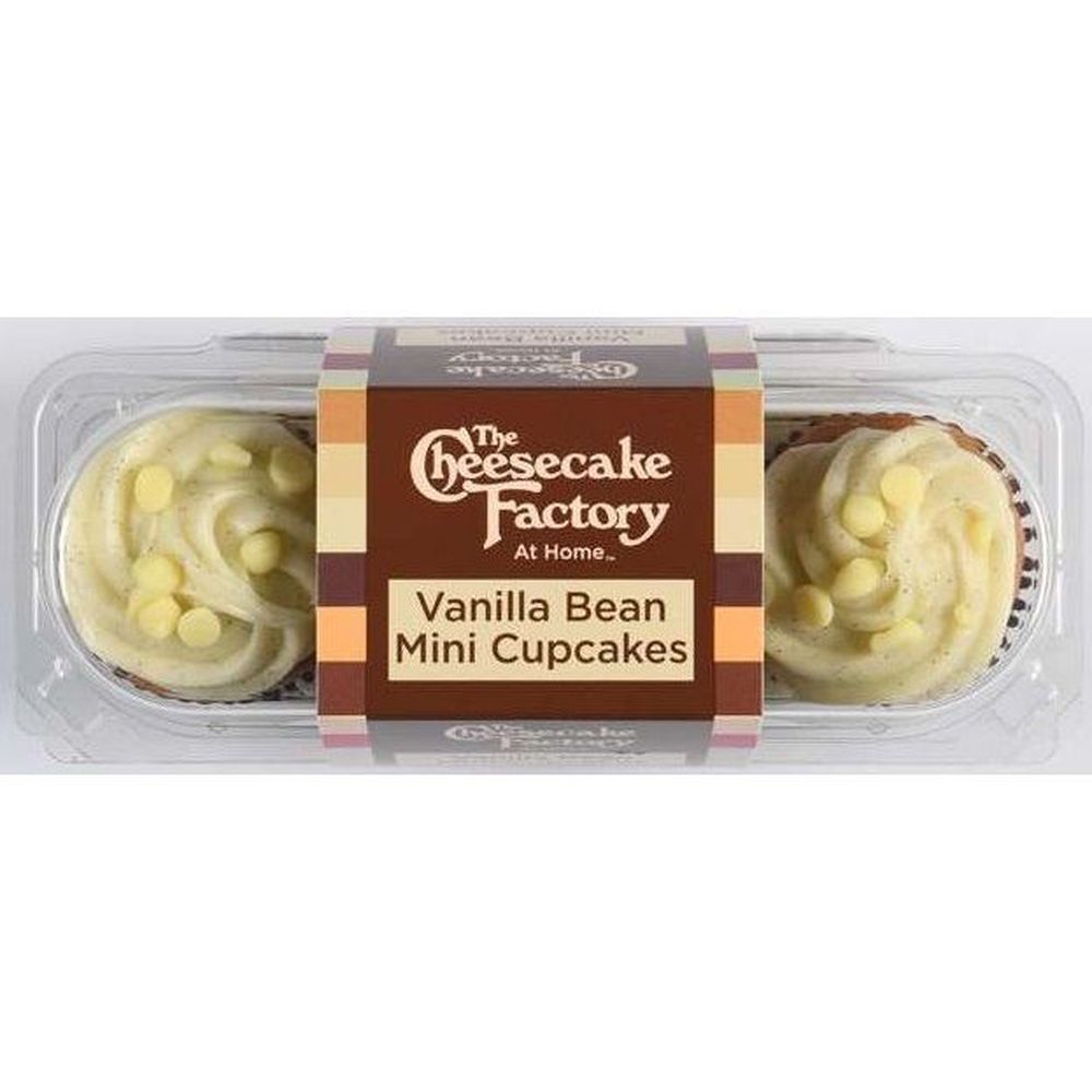 The Cheesecake Factory Bakery At Home Vanilla Bean Mini Cupcake, 3 Count -- 12 Per Case