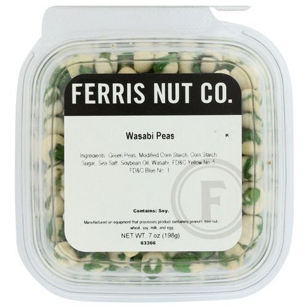 Ferris Wasabi Peas, 7 Ounce -- 12 Per Case